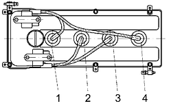 Наконечник Свічки Газель,  дв.406,405 (чорний) (колоп.4шт) (пр. Арзамас) 48-3707200