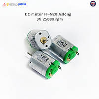 DC motor FF-N20 Aslong (1-6V) 3V 25000 rpm