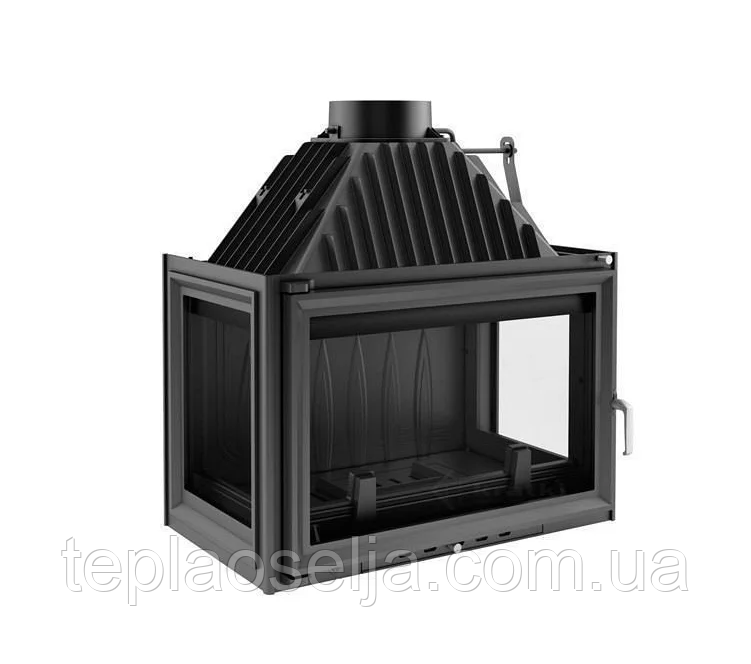 Камінна топка Kratki OLIWIA 18 кВт Трьохстороння, фото 1