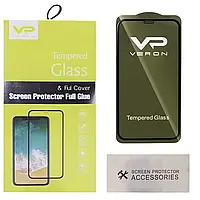 Захисне скло Veron Slim Full Cover Glass iPhone Xr; 11 (Black)