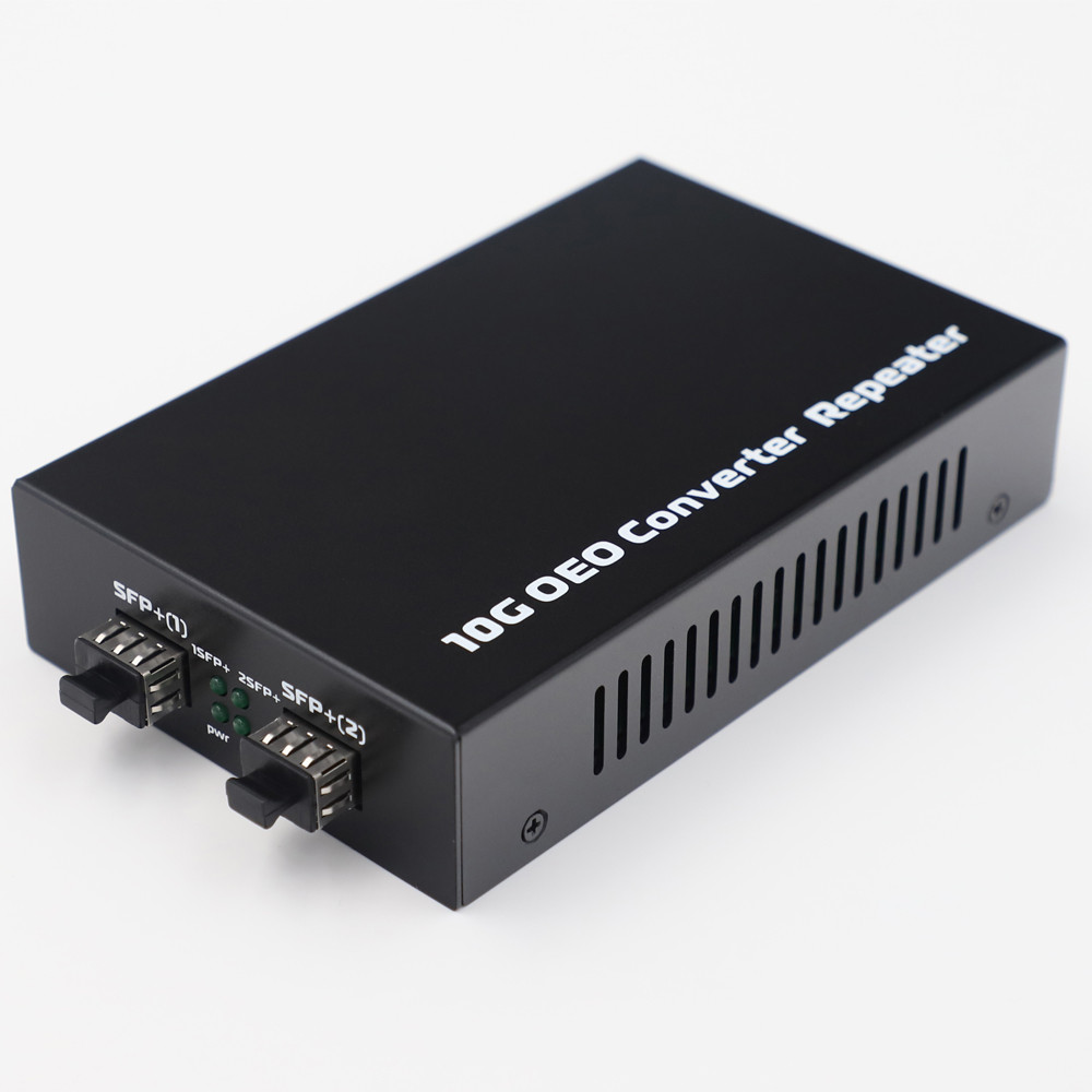 Медіаконвертер 10G X10G SFP+ — SFP+ External Power Supply AC220V