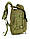Рюкзак тактичний Eagle Hunter польовий військовий 35-40 літрів Green (Зелений Олива) тактичні рюкзаки, фото 4