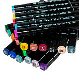 Набір скетч маркерів для малювання Sketch Marker Touch 24 шт., фото 5