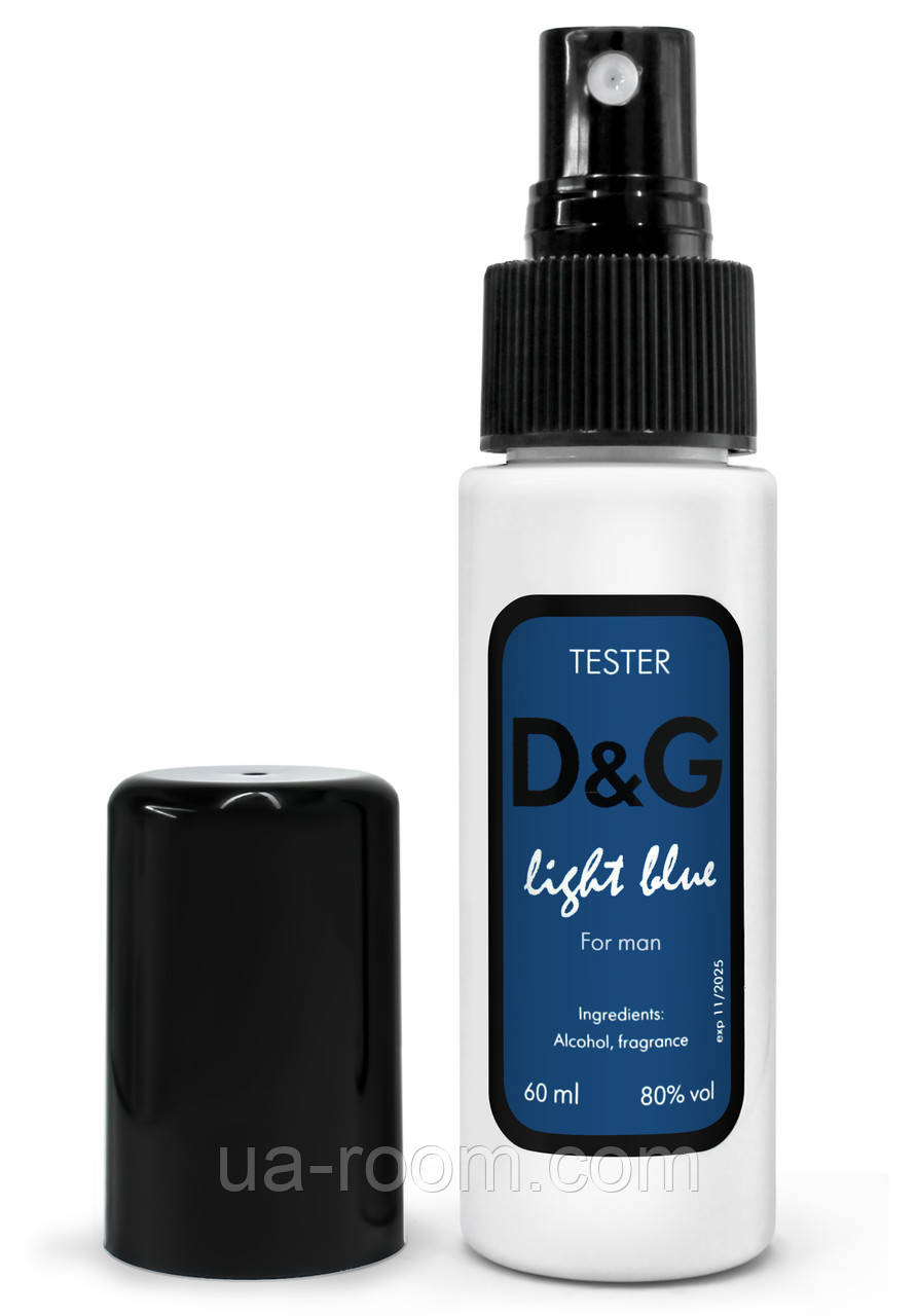 Тестер чоловічий Dolce&Gabbana Light Blue Pour Homme, 60 мл K-313