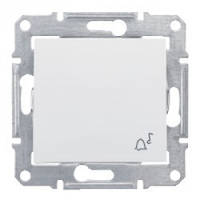 Вимикач Schneider-Electric Sedna Кнопка біла (SDN0700121)