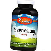 Магний оксид Carlson Labs Magnesium Gels 400 mg 250 гелевых капсул