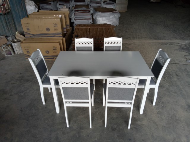 Комплект стіл + 4 стільця Бродвей білий