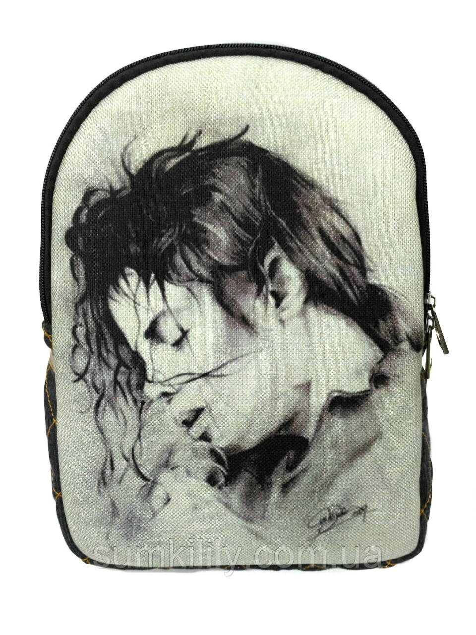 Джинсовий рюкзак Майкл Джексон 7, фото 1