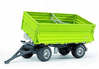 Игрушка Bruder прицеп 3-х сторонний 02203