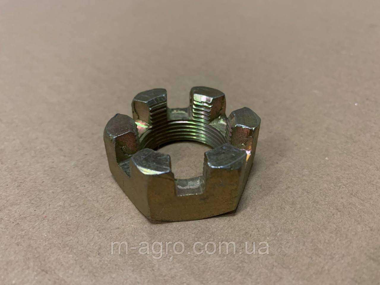 Гайка вісі задньої навіски МТЗ ЮМЗ (М27х1,5), фото 1