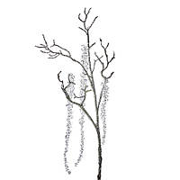 Декоративні штучні квіти Goodwill Гілка з кришталевим інеєм 91.5 см AL711123