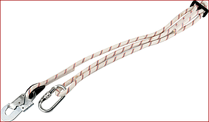 Мотузка з двома карабінами 2 м Ø 14 мм YATO YT-74231