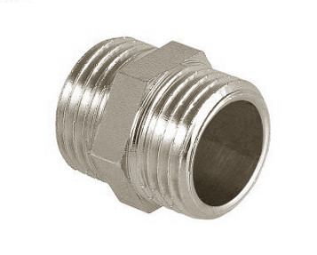 Ніпель нікельований 3/4" НН, фото 1