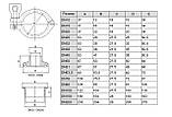 З'єднання CLAMP н/ж Ду 100 AISI 304, фото 3