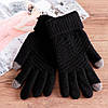 Зимові рукавички для телефону Touchscreen Gloves Чорний / Сенсорні рукавички, фото 10