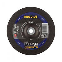 Круг зачистной RHODIUS RS2 ProLine 230х7х22,23 мм, вогнутый (200274)