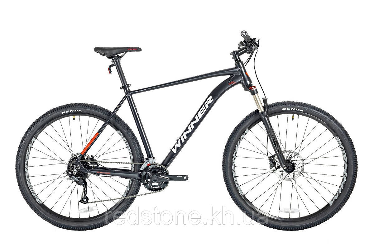 Велосипед Winner SOLID - DX чорний 2021 колеса 29" рама 18" (46 см)