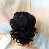 Перука з натурального волосся каскад шоколадний мікс ALISA new-2/33, фото 5