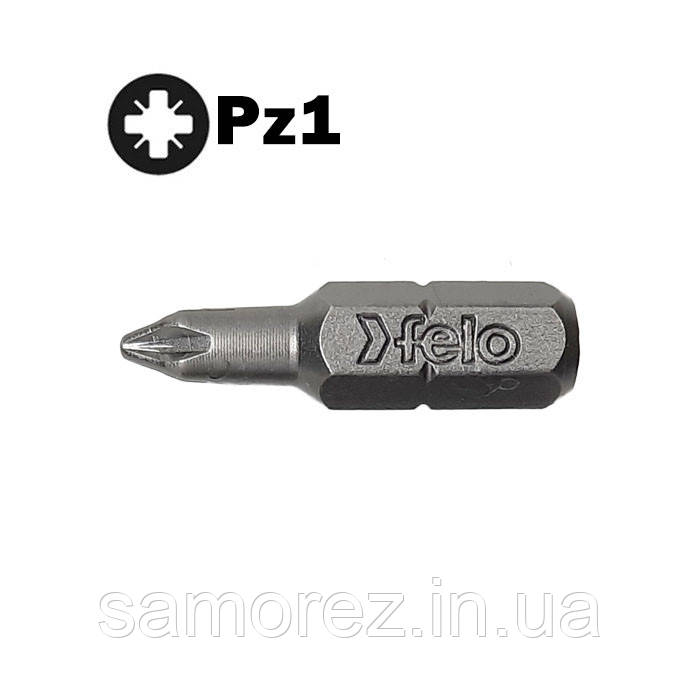 Біта PZ-2 25мм. Felo\Germany (1шт.)