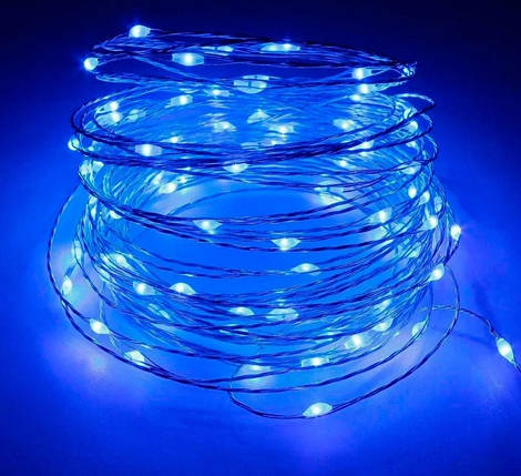 Гірлянда Xmas Водоспад 7909 160LED B-9, 2х2 м, синя, фото 2