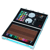 Набір дитячий для творчості Drawing Board 145 3965, 145 предметів, блакитний