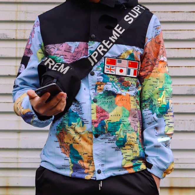 Kurtka The North Face X Supreme Map Orig Birki Cena 1660 Grn Prom Ua Id