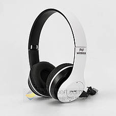 Бездротові Bluetooth-навушники P47 4.2+EDR білі накладні блютуз навушники, фото 3