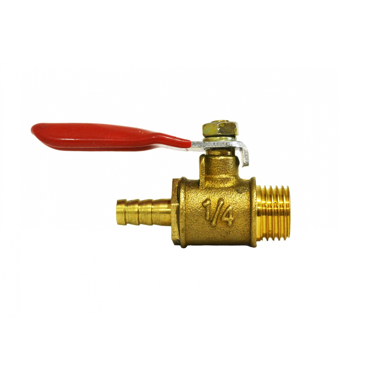 Кран 1/4в*М8 сталева куля