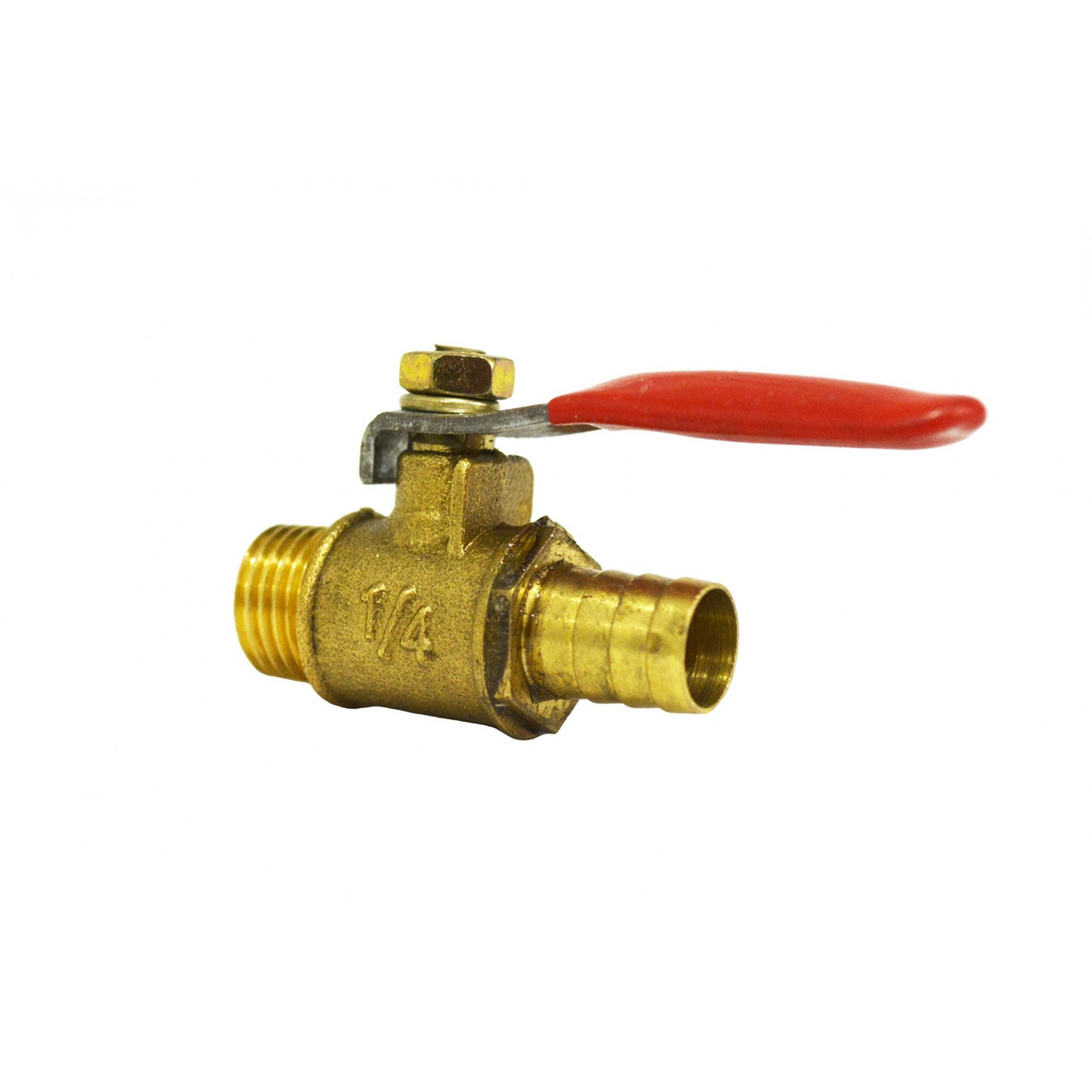 Кран 1/4н*М10 сталева куля