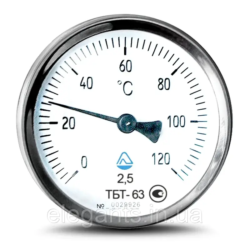 Термометри біметалеві ТБТ трубний Стеклоприбор