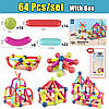 Magnetic Sticks Магнітний конструктор 64pcs, фото 3