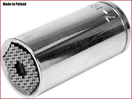 Головка багаторозмірна торцева CrV, 7-19 мм 3/8 Vorel 53002