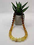 Намисто з натурального бурштину (бурштина) куля, фото 2
