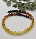 Намисто з натурального бурштину (бурштина) куля, фото 3