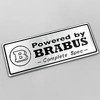 Металлический шильдик эмблема BRABUS Mercedes Benz (Мерседес)