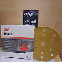 Абразивні диски Hookit (100 шт) серії 255P+, діам. 150 мм, P80, конфігурація. LD861A