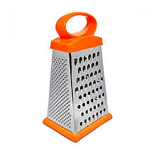 Тертка A-Plus GR1011 з нержавіючої сталі 4-стороння конус кольорова на гумці