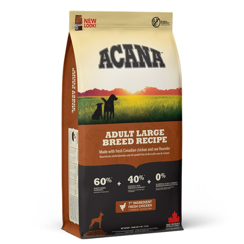 Acana (Акана) Adult Large Breed Recipe - Сухий корм з м'ясом курчати для великих і гігантських порід (17 кг)