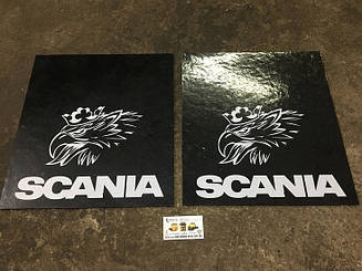 Бризк 45x40x4 з написом SCANIA (кольоровий) (комплект із 2 штук) (TEMPEST) TP 95.47.52
