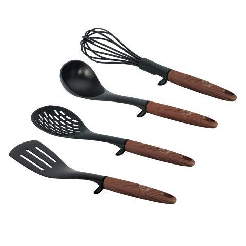 Кухонний набір BERLINGER HAUS Ebony Line Rosewood 4 пр ручка під дерево 6228BH