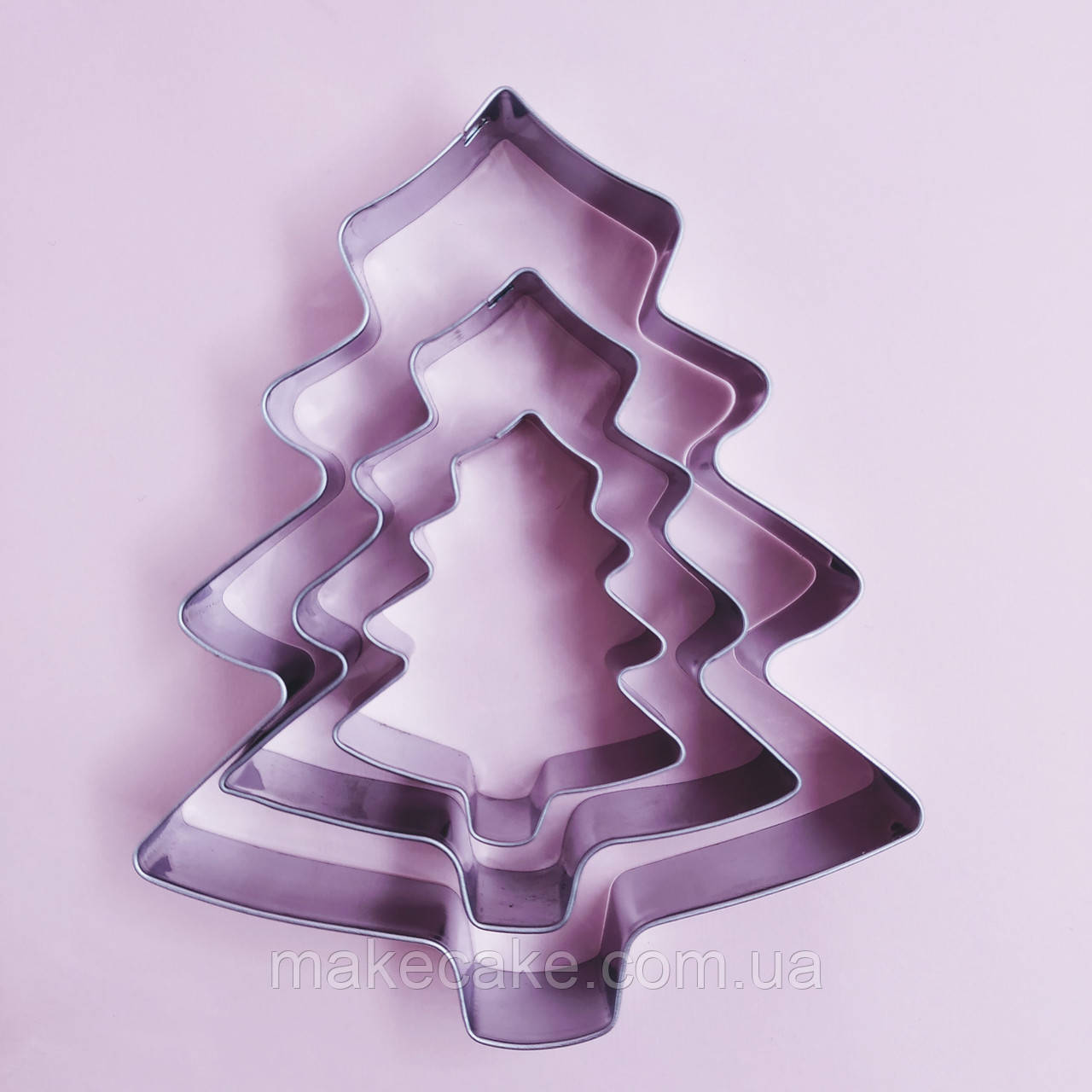 Набір вирубок Ялинки — 3 шт., фото 1