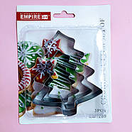 Набір вирубок Ялинки — 3 шт., фото 3