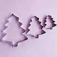 Набір вирубок Ялинки — 3 шт., фото 2