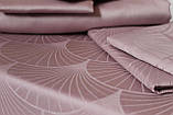 Двоспальний єврокомплект TAC Cross Lilac Жакард, фото 2