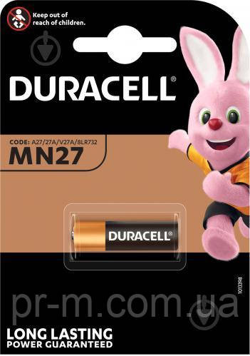 Батарейка Duracell MN27 (27A) 12V блістер 1шт