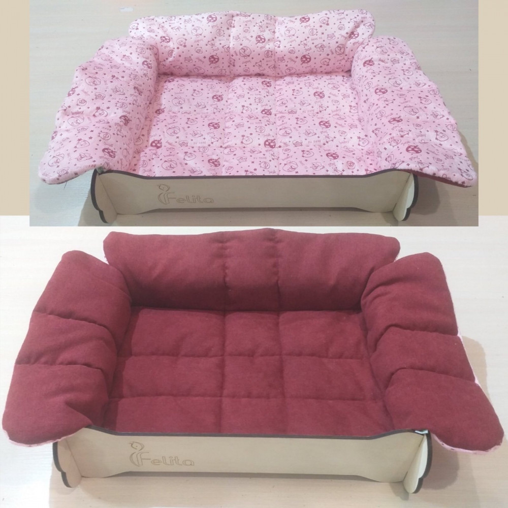 Матрас для лежака, поролон, 35х45х3 см