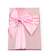Подарочная коробочка "Pink bow" M