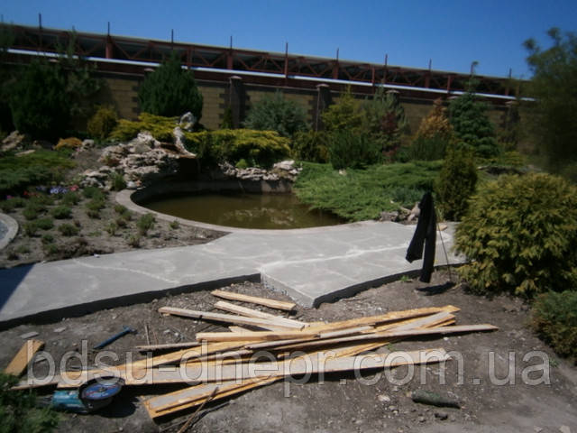 Стаття про бетонування двору