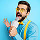 Мікрофон караоке бездротовий HOCO BK5 Cantando karaoke microphone, Білий, фото 7