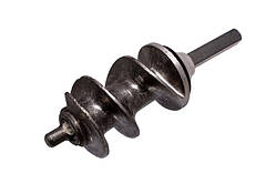 Шнек для м'ясорубки Ельво квадрат 8 mm (h=5 mm), L=132 mm